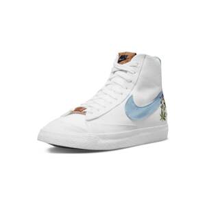Nike Sportswear Členkové tenisky 'Blazer Mid '77 SE'  biela / svetlomodrá
