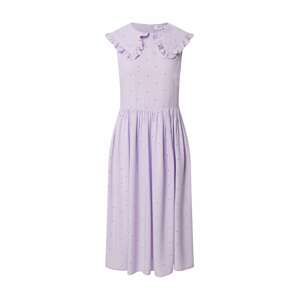 EDITED Košeľové šaty 'Finley'  fialová / zmiešané farby