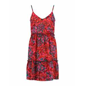 Shiwi Letné šaty 'JAMAICA'  červená / ružová / petrolejová