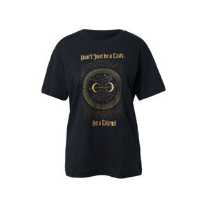 NIKE Funkčné tričko 'Legend'  čierna / zlatá