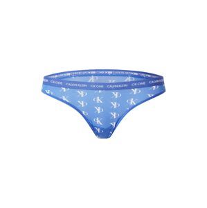 Calvin Klein Underwear Tangá  modrá / biela