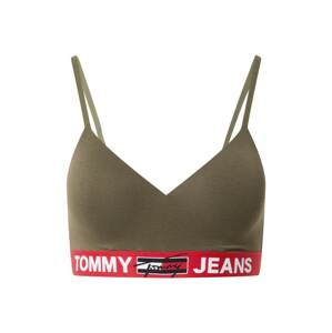 Tommy Hilfiger Underwear Podprsenka  kaki / červená / biela / námornícka modrá