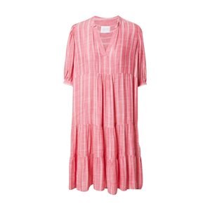 SISTERS POINT Letné šaty 'IBON'  biela / ružová
