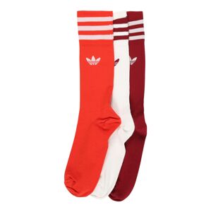 ADIDAS ORIGINALS Ponožky  svetločervená / karmínovo červená / biela