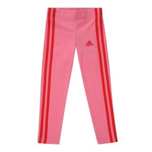 ADIDAS PERFORMANCE Športové nohavice  staroružová / ohnivo červená