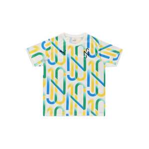 PUMA Funkčné tričko 'Neymar Jr'  biela / žltá / modrá / zelená
