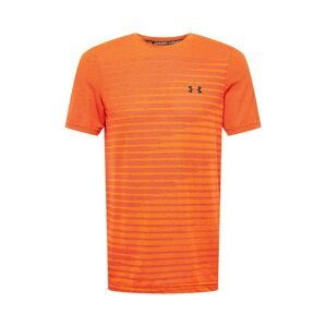 UNDER ARMOUR Funkčné tričko  oranžová / červená / čierna