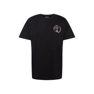 Libertine-Libertine T-Shirt 'Beat Pulpo II'  čierna / biela