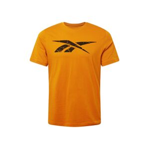 Reebok Sport Funkčné tričko  oranžová / čierna