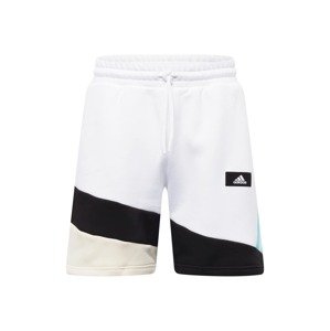 ADIDAS PERFORMANCE Športové nohavice 'FI CB'  biela / prírodná biela / čierna