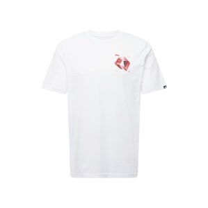 ADIDAS PERFORMANCE Funkčné tričko  biela / rubínová / čierna