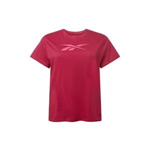 Reebok Sport Funkčné tričko  krvavo červená / ružová