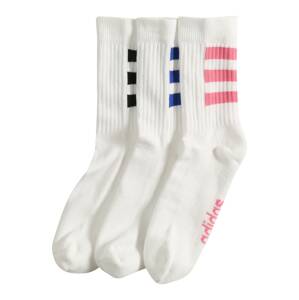 ADIDAS PERFORMANCE Športové ponožky  biela / modrá / ružová / čierna