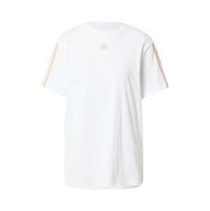 ADIDAS SPORTSWEAR Funkčné tričko  pastelovo oranžová / biela
