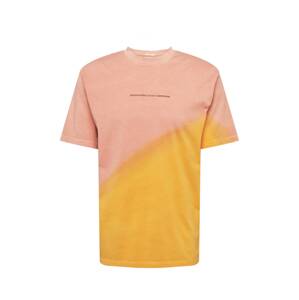 SCOTCH & SODA Tričko  zlatá žltá / oranžová / staroružová / čierna