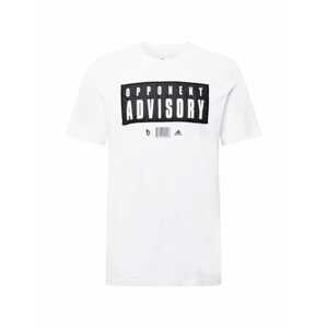 ADIDAS PERFORMANCE Funkčné tričko 'DAME'  biela / čierna