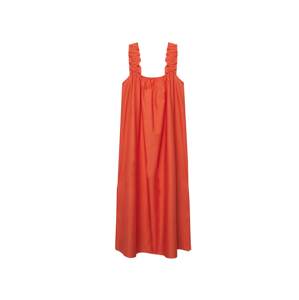 MANGO Letné šaty 'Delos'  oranžovo červená