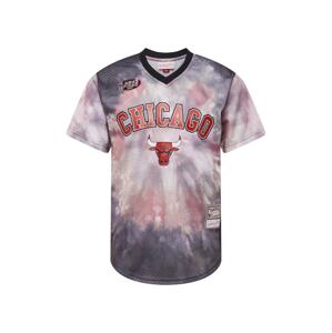 Mitchell & Ness Shirt 'CHICAGO BULLS'  tmavohnedá / červená / biela