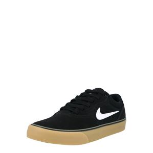 Nike SB Športová obuv 'Chron 2'  čierna / biela
