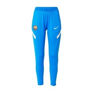 NIKE Športové nohavice 'FC Barcelona Strike'  modrá / biela