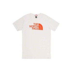 THE NORTH FACE Funkčné tričko  biela / neónovo oranžová