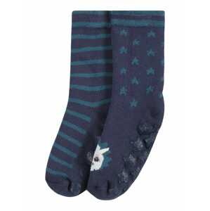EWERS Ponožky  námornícka modrá / petrolejová / biela