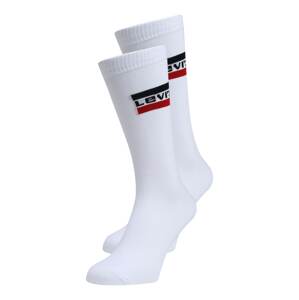 LEVI'S Ponožky  biela / námornícka modrá / červená