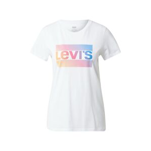 LEVI'S Tričko  biela / žltá / ružová / modrá