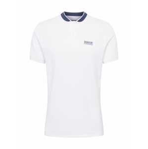 Barbour International Tričko  biela / námornícka modrá