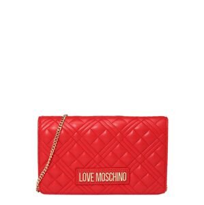 Love Moschino Listová kabelka  červená
