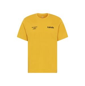 LEVI'S Tričko  žltá / čierna