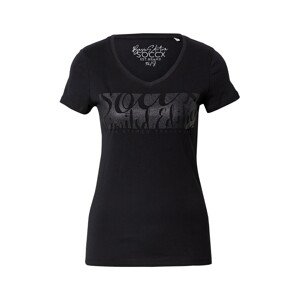 Soccx T-Shirt  čierna