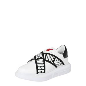 Love Moschino Sneaker  biela / čierna / červená