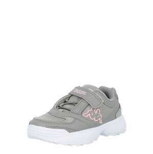 KAPPA Sneaker 'KRYPTON'  sivá / ružová / biela