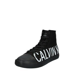 Calvin Klein Jeans Členkové tenisky 'VULCANIZED'  čierna / biela