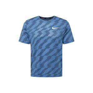 NIKE Funkčné tričko 'Miler Future Fast'  tmavomodrá / dymovo modrá