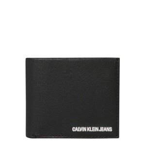 Calvin Klein Jeans Peňaženka  čierna / biela / svetlosivá