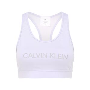 Calvin Klein Performance Športová podprsenka  pastelovo fialová / krémová / sivá