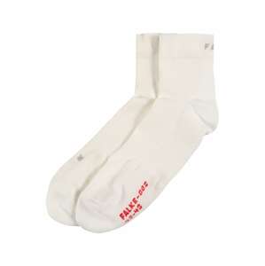 FALKE Športové ponožky  červená / biela
