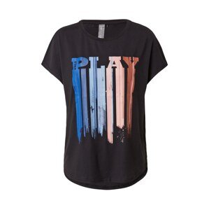 ONLY PLAY Funkčné tričko 'JOA'  čierna / modrá / hrdzavohnedá / svetlomodrá / svetloružová