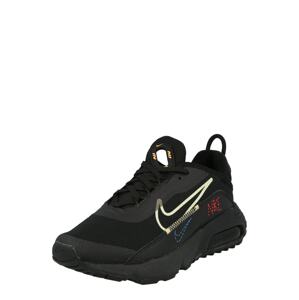 Nike Sportswear Tenisky  čierna / pastelovo žltá / červená / modrá