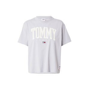 Tommy Jeans Tričko  námornícka modrá / levanduľová / červená / biela