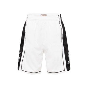 Mitchell & Ness Športové nohavice  biela / čierna