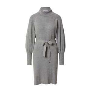 EDITED Pletené šaty 'Malene'  sivá melírovaná