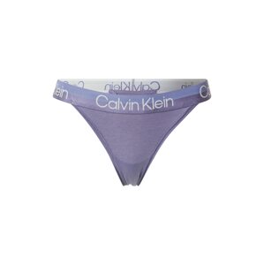 Calvin Klein Underwear Tangá  dymovo modrá / svetlofialová / svetlosivá