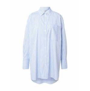 CATWALK JUNKIE Košeľové šaty 'Juniper'  modrá / biela