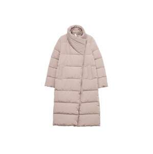 MANGO Zimný kabát  pastelovo fialová