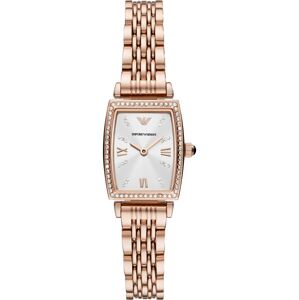 Emporio Armani Analógové hodinky 'Gianni'  ružové zlato / biela