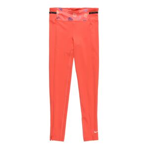 NIKE Športové nohavice  zmiešané farby / oranžová