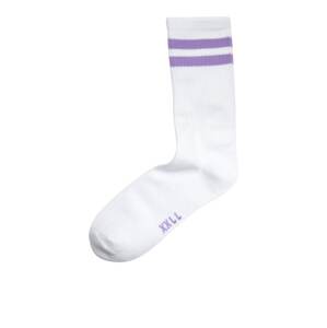 JJXX Ponožky  fialová / biela